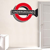Adesivo murale "Underground"