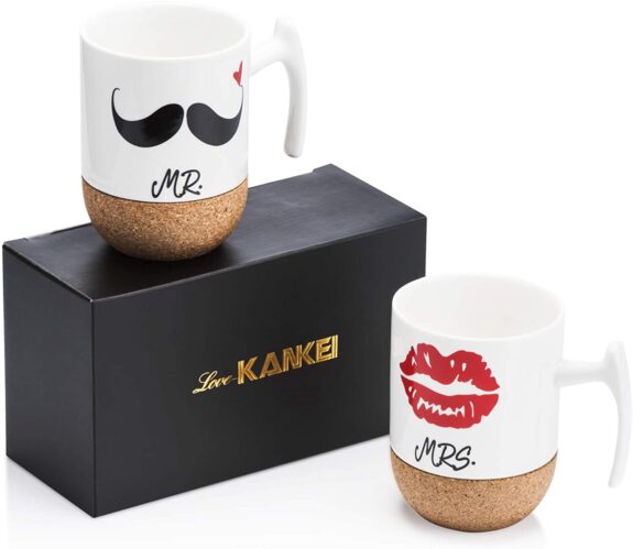 Tazze "Mr and Mrs Right Mug"