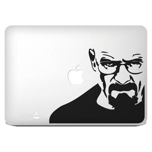 Adesivo Heisenberg Breaking Bad per Mac