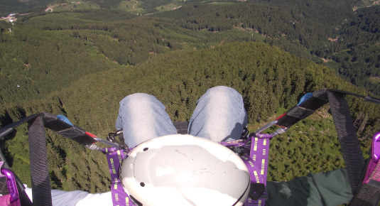 Volo in parapendio biposto - Alpe Cermis (TN)