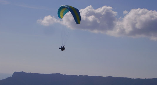 Volo in parapendio biposto - Lago Maggiore