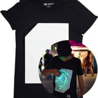 T-Shirt Fluorescente Interattiva